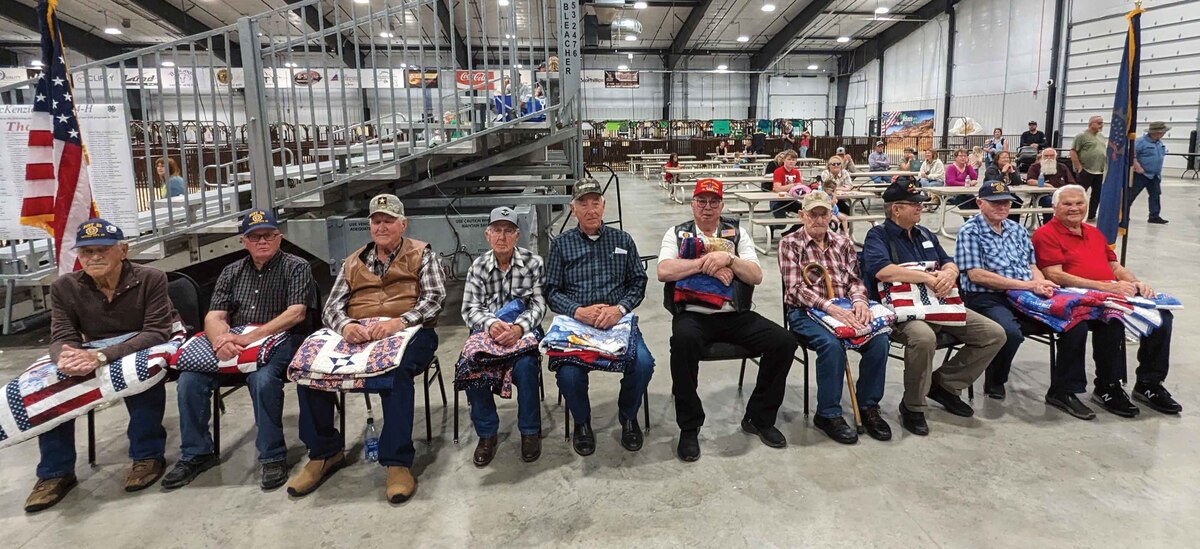 Quilts of Valor Presentation At McKenzie County Fair The Roundup