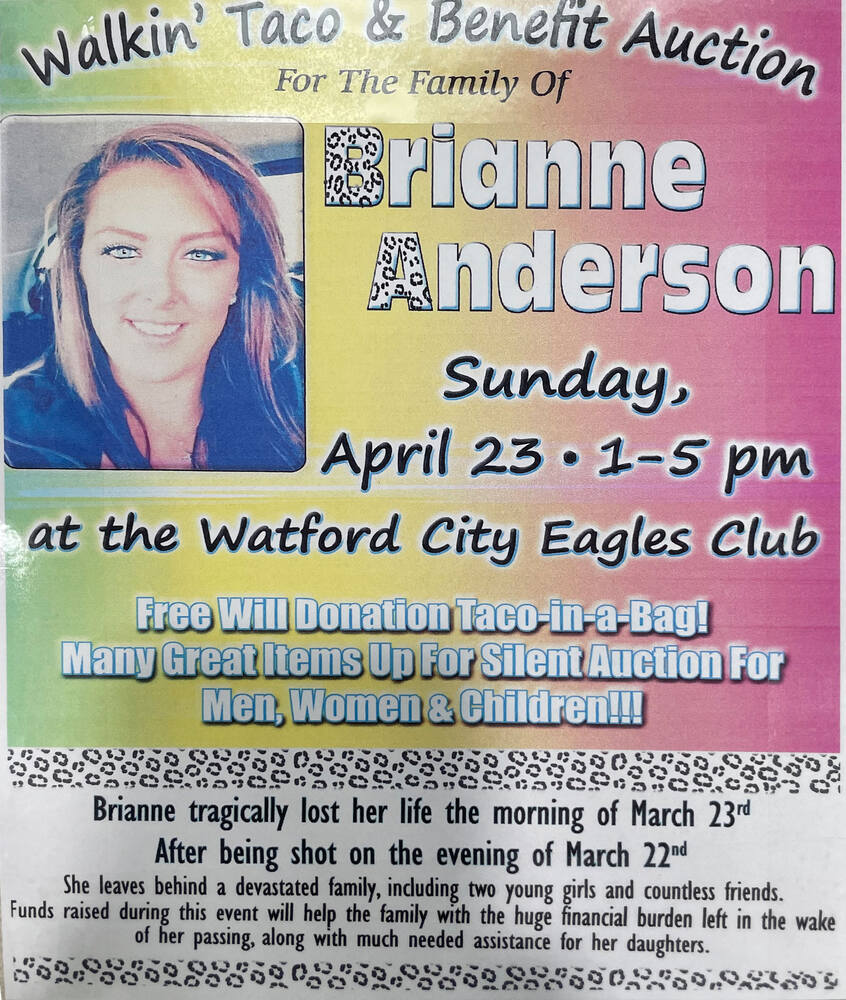 Walkin' Taco & Benefit Auction For The Family Of Brianne Anderson - The ...