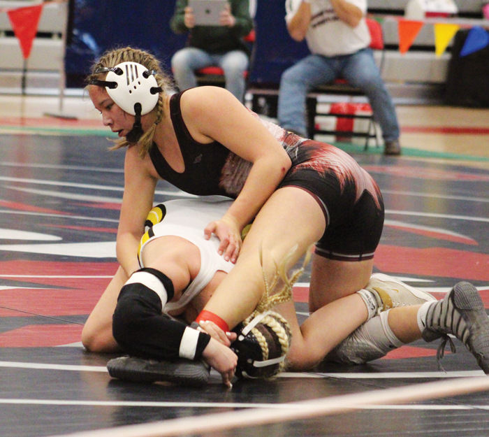 Girl's State Wrestling Tournament Action - The Roundup