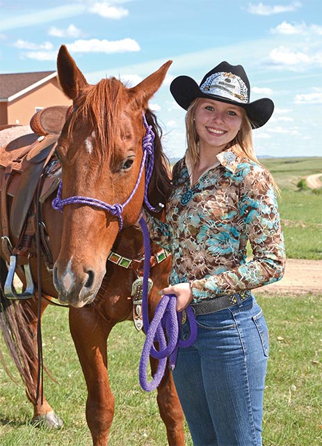 Brunsvold Wins Southeastern Montana Rodeo Queen Title - The Roundup